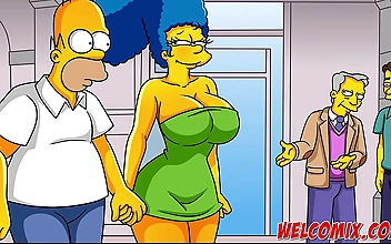Discover the Alluring and Luscious MILFs of The Simpsons Hentai!