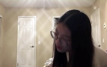 Watch this hot UCSD Chinese student getting pounded hard and facialized during zoom class! You won t believe what happens next!