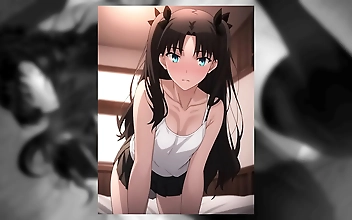 Get Ready for Some Hot Hentai Action! Introducing Tohsaka Rin, the Alluring Enchantress from Fate