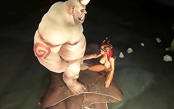 Ravished by the Ogre s Stroke: A Sexy Redhead Elf s Forbidden Desire