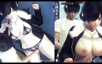 Get Seduced by the Boyish Personality of This Big-Breasted Beauty in Disgusting Sex! Honey Select 2 Libido DX Play: Erotic Video with Real 3DCG Erotic Game 【Hentai Game】