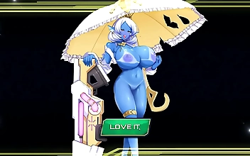 Welcome to the World of Horny Gacha Women! Enjoy the Tempting Blue-Skin Girls Virginity Loss with My Massive Cock in SF Girls PornPlay Ep8!