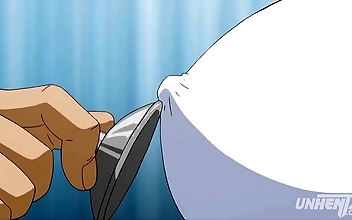 Holymotherofgod! Busty Teen Gets her Nipples Hard During Doctors Exam - Hentai