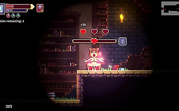 Behold the Luscious Scarlet Maiden of Hentai Game PornPlay Ep4 Reversing a Catgirl s Cowgirl Pleasure