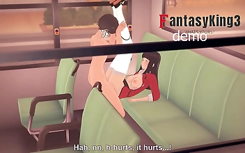 Man, Hinata on the Bus Uniform Will Blow Your Mind! Naruto Promo with Full Video on RED!