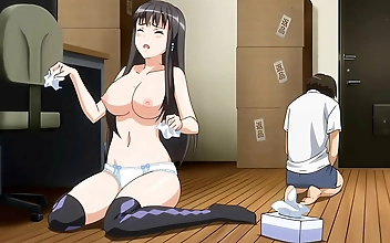 Behold the Ultimate Indulgence - Hentai Eroge H mo Game EP 1: This racy and titillating interactive game offers you the chance to experience the untamed desires of four gorgeous, virginal Japanese compaeras as they succumb to your every whim