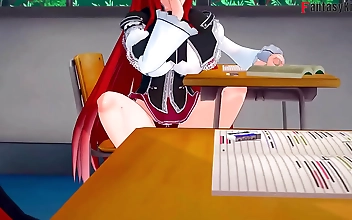 Rias Gremory Goes Wild in HS DXD NTR Madness 3: Sheer Lust and PTRN Fantasy Unleashed