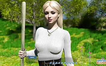 JAV Hottie Naomi Needs a Helping Hand with Her Yardwork - Time to Get Dirty with the Enchantress!
