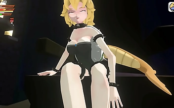 JAV Divine Mistress Bowsette's Dominance Unleashed: Feet Worship, Pissplay, and Farting in the Toilet