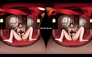 JAV Enchantress in Sexy Cheongsam Squirts on the Bed - Chun-Li Style Trailer