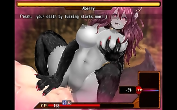 Whoring a Luscious Werewolf Girl in Monster Girl Labyrinth Hentai RPG Game Ep3 - Cum with Me Cowigirl!