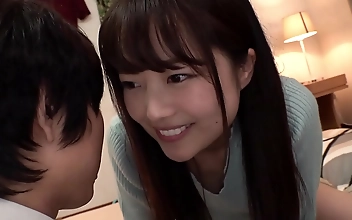 JAV Hottie Whispers and Rushes Me in Cowgirl, Cumming Inside Her!