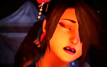 Unleash your inner slut with sexy Lulu from Final Fantasy X!