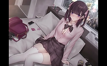 Get lost in the luscious curves of 20-year-old Aizawa Sayaka a MILF who knows how to handle her business in bed