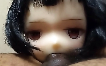 Japanese MILF Gets Deepthroated and Swallows Cum with Luscious Lips