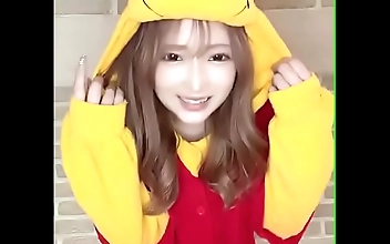 Caught in the Act! JAV Enchantress Exposes Her Bear Costume on Camera