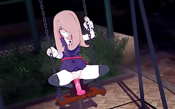 Sucy's Park Adventure: A Luscious Enchantress' Alluring Escapade