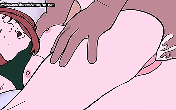 Screw the Heroes! Uraraka Gets Cum-filled by a Stud with a Mammoth Cock & Squirts Her Love Juice on Her Tits in This JAV Cosplay Fun