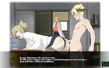 Naruto Family Vacation - Banging Hotties Temari and Naruto Getting It On with Sakura in Ep 9!
