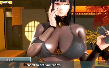 Exclusive! Arab Queen with Killer Curves & Silver Lover's Steamy Encounter in 3D HS27 Hentai!